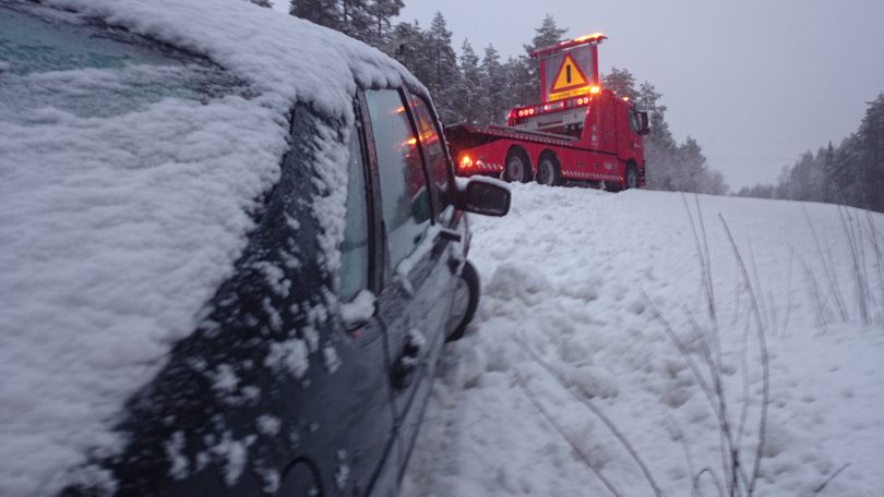 Bärgning av personbilar