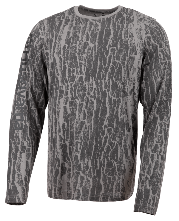 Xplorer T-shirt long sleeved unisex, Bark camo 1